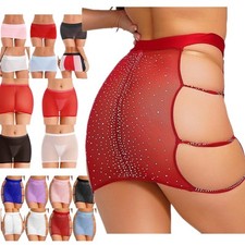 DE Damen Minirock Eng Bodycon