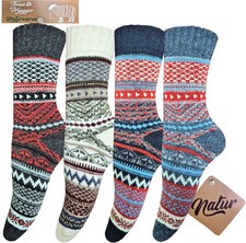 2/4/6 Paar Norweger Socken