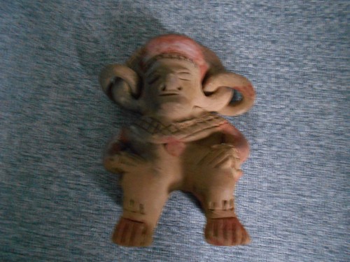 Mexikanische terrakotta figur - mexikanische,