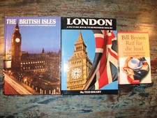 3 Bücher England Großbritannien The British Isles London Reif für die Insel