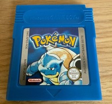 Pokemon für Gameboy Color Edition Blau  sehr guter Zustand