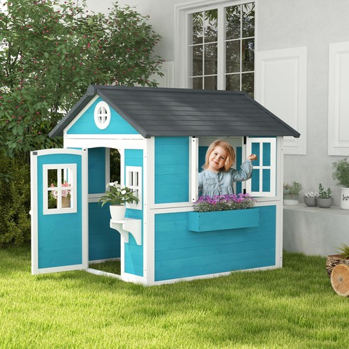 Outsunny kinderspielhaus aus - outsunny,