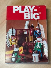 PLAY BIG 70er Jahre Vintage Figuren Spielzeug Indianer-Set No.5600 OVP