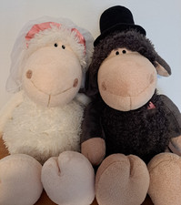 Nici Brautpaar Jolly Mäh Schafe Braut Bräutigam Just Married Wedding Hochzeit