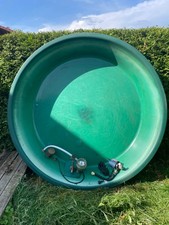 Gartenteich Schale 2,15 m groß, Springbrunnen, 20 Pflanzsteine. ( Sandkasten ? )