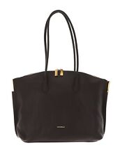 COCCINELLE Estelle Shoulder Bag Schultertasche Shopper Tasche Bark dunkelbraun