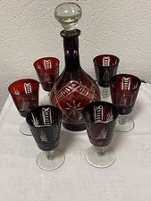 DEKORATIVES LIKÖRSET KARAFFE