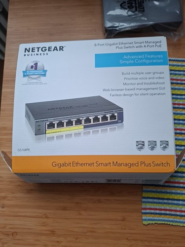 Netgear prosafe plus - plus, gs108e