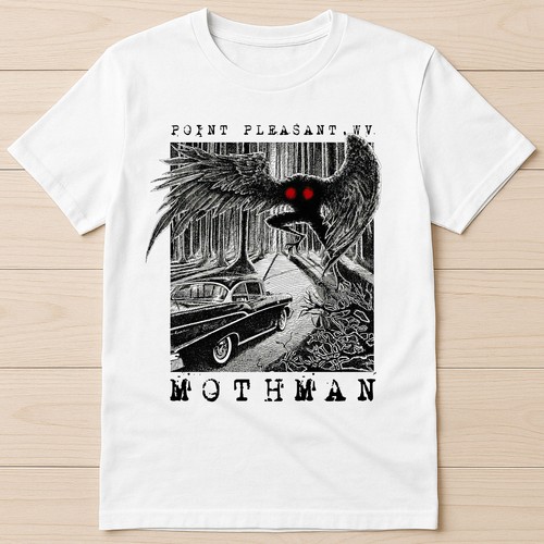 Shirt mothman encounter - t-shirt,