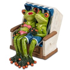 Dekofigur Froschpaar im