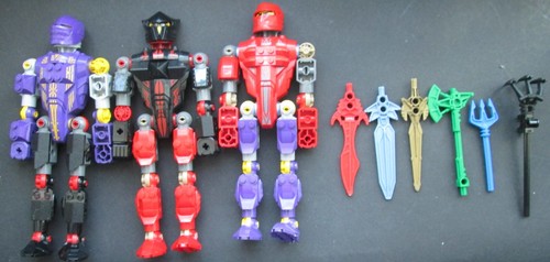 Lego bionicle figuren - 3, stück