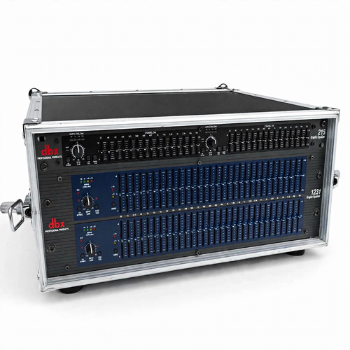 Dbx double rack 215 - eq,