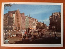 Postkarte 2527 gelaufen, Rostock, Ansichtskarte, Sammlung
