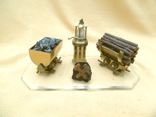 Set doppel Messinglore mit