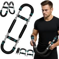 Armtrainer Biegehantel U-förmige Brustarm Expander Verstellbarer Twister Armtrai