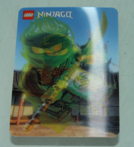 Lego ninjago lentikularkarte - lego,