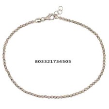 Armband 18 kt Weißgold Kugeln