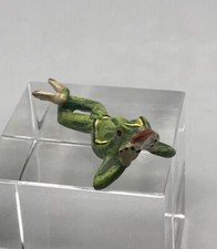 Fritz Bermann Wiener Bronze Figur Liegender Frosch Signiert Puppenstube Zubehör