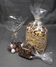 Zellglasbeutel / Kreuzbodenbeutel / Klarsichtbeutel in 6 Größen ab 100 Stück!