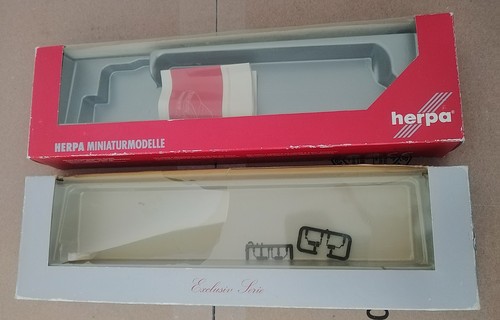 Herpa lkw leerverpackungen - 2x,