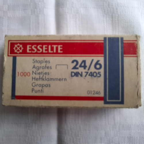Vintage esselte tackerklammern - esselte,