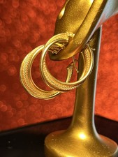 Damen Ohrringe 750 Gelbgold