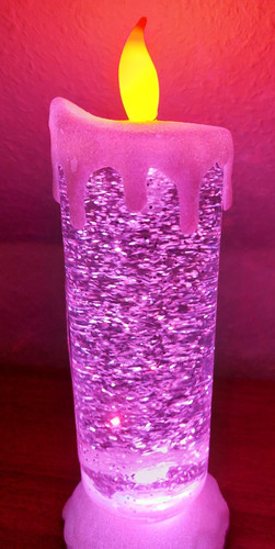 Led kerze farbwechsel - farbwechsel, glitzer
