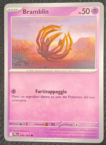 Bramblin 046 094 pokemon - bramblin,