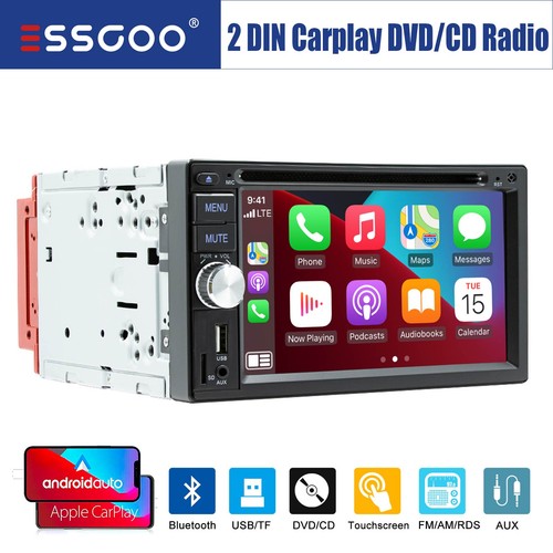 Doppel din dvd cd - 6.2", 2