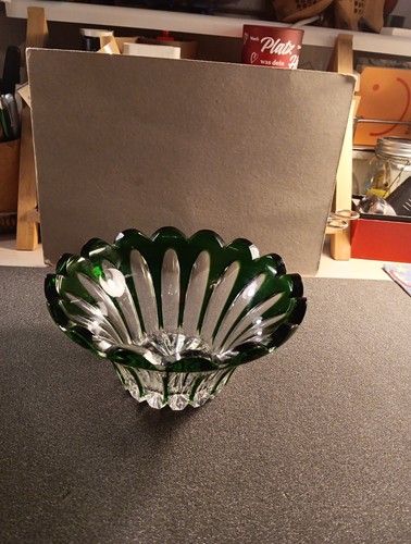 überfangglas schale - Überfangglas,