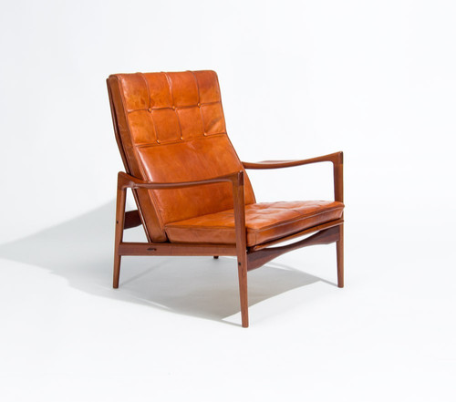 Kofod larsen teak sessel - ib,