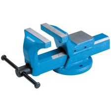 Schraubstock 150 mm blau 150