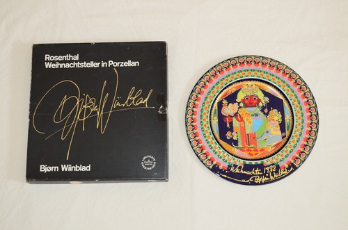 Rosenthal weihnachtsteller - rosenthal,