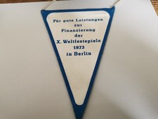 DDR, Wimpel, Berlin, 1973