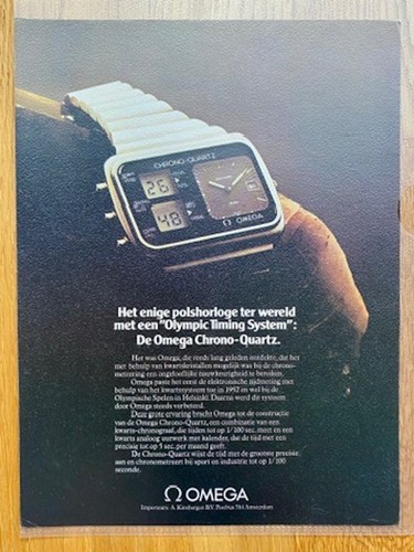 Omega chrono quartz olympic - chrono-quartz,