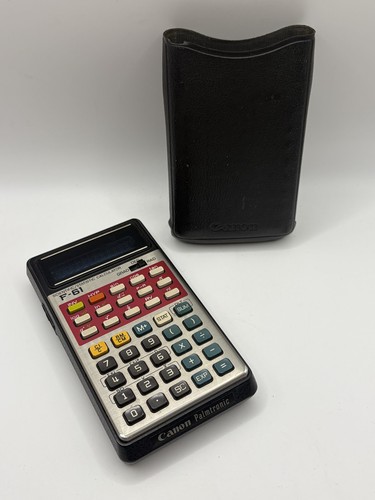 Canon palmtronic f61 - canon, f-61