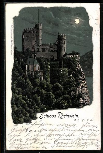 Lithographie assmannshausen - lithographie,
