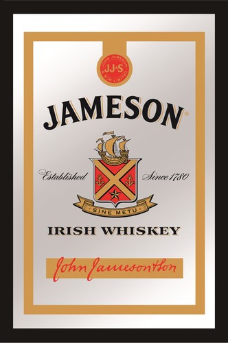 Jameson spiegel irish whisky - jameson,
