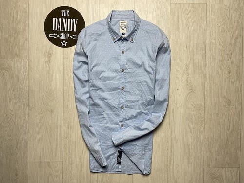 Men diesel shirt blue cotton - shirt,