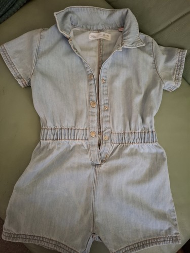 Zara jeans latzhose mädchen - jeans-latzhose,