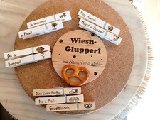 Wiesn Glupperl Tracht Schmuck Oktoberfest Wäscheklammer Hochzeit