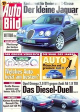 2) Auto Bild 48/1999 - Opel Omega 2.0 DTI 16V mit1 - Toyota Yaris 1.3 linea sol