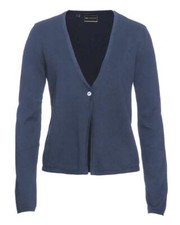 Damen Strickjacke blau 70%