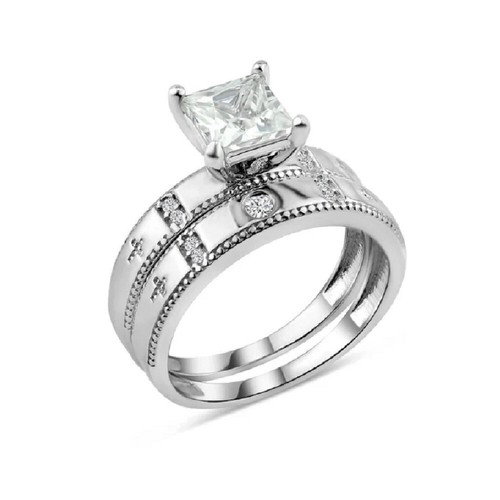 Sterlingsilber verlobungsring - sterlingsilber,