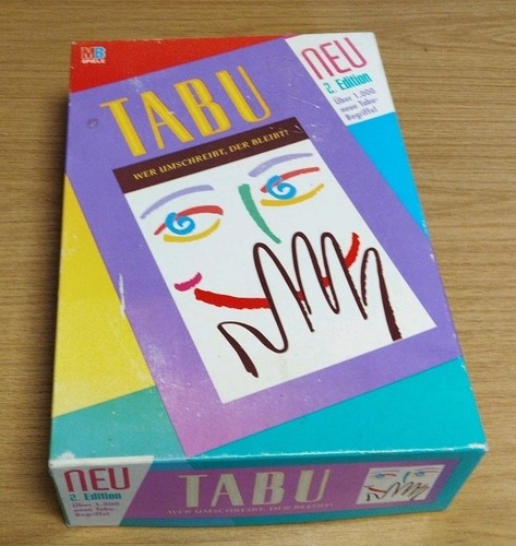 Gesellschaftsspiel tabu 2 - tabu,