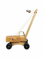 VERO Kran DDR Holzspielzeug Baukran 70er 80er Jahre