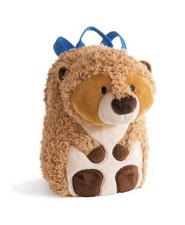 Nici 41916 Rucksack Biber Willi Woodfeller braun Forest Friends Plüsch