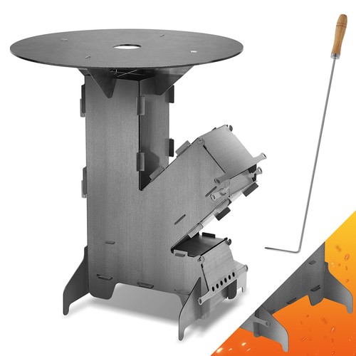 Raketenofen rocket gartengrill - rocket,