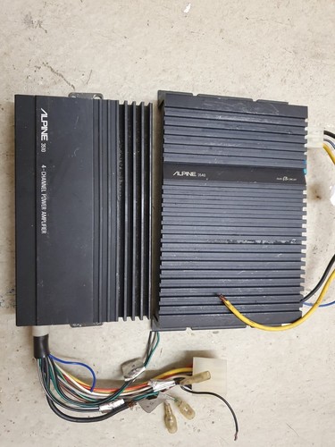 Vintage alpine amplifier - vintage,