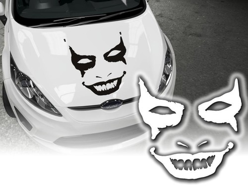 Autoaufkleber horror joker - horror,
